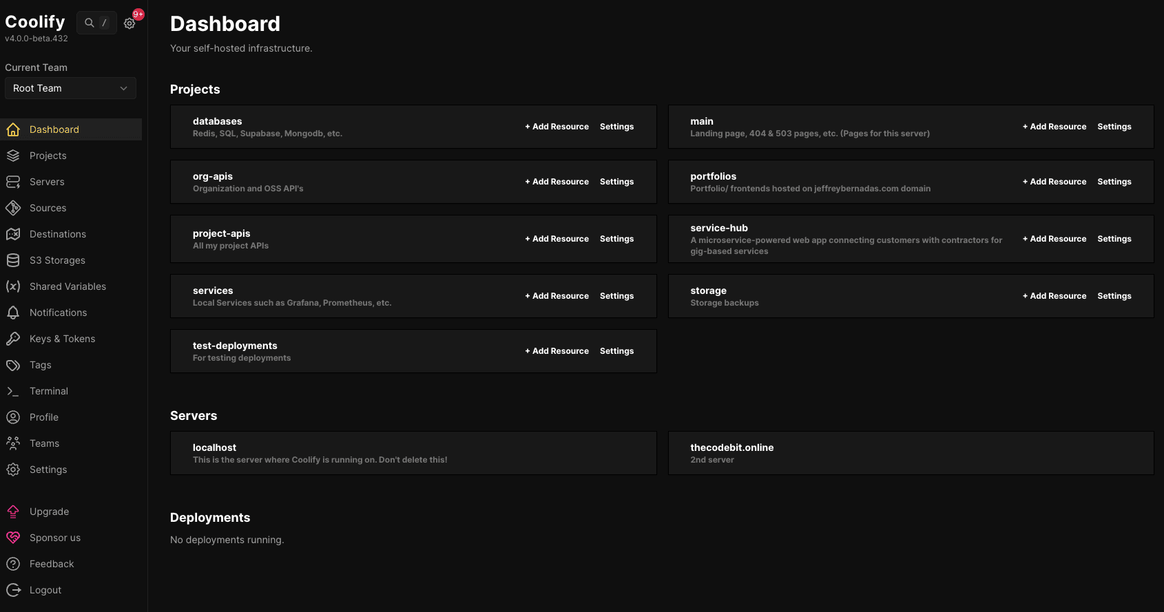 Server Infrastructure screenshots 2